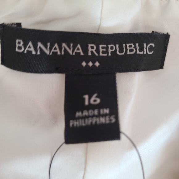 Banana Republic Silky Twist Front Blouse Size 16 New NWT Lined - Picture 10 of 11